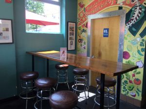 very limited indoor seating at Tallulah's Taqueria in Providence