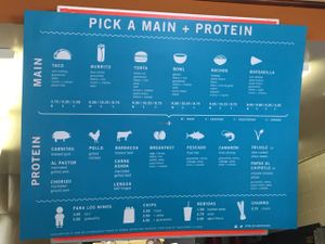 Menu at Tallulah's Taqueria in Providence