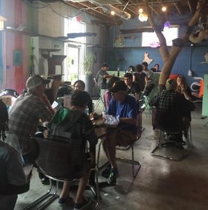  at Blue Cat Cafe in Austin