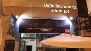 San Andrea restaurant at San Andrea  in Gran Canaria