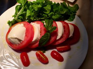 Caprese Salad at San Andrea  in Gran Canaria
