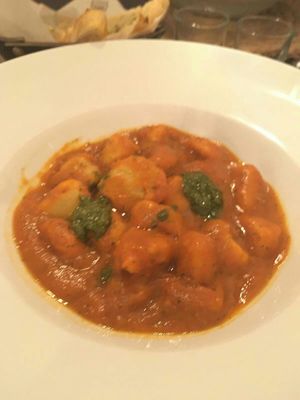 Pumkin Gnocci at San Andrea  in Gran Canaria