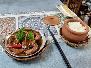 Great variety of vegan meals at Amitaba in Ho Chi Minh City