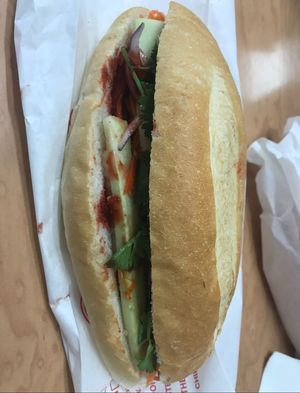 Bahn mi   at Banh Mi Cafe in Torrensville