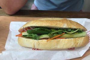 Bahn mi  at Banh Mi Cafe in Torrensville