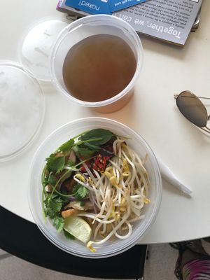 take away pho at Banh Mi Cafe in Torrensville