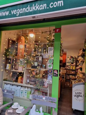 Entrance at Vegan Dukkan - The Mini Market in Istanbul
