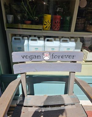 Outside at Vegan Dukkan - The Mini Market in Istanbul