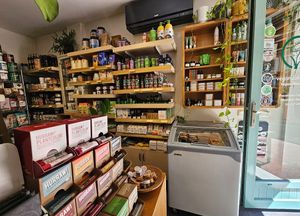 Inside at Vegan Dukkan - The Mini Market in Istanbul