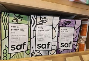 Protein powder at Vegan Dukkan - The Mini Market in Istanbul