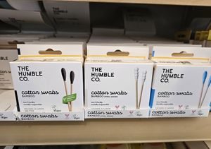 Cotton swabs at Vegan Dukkan - The Mini Market in Istanbul