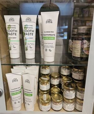 Tooth paste at Vegan Dukkan - The Mini Market in Istanbul