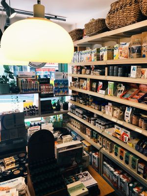 Inside at Vegan Dukkan - The Mini Market in Istanbul