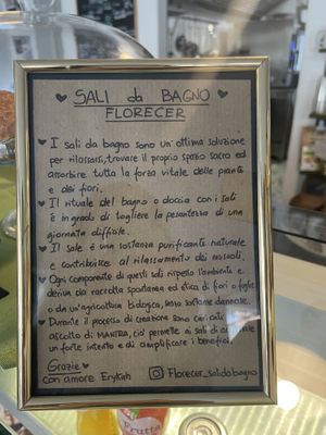 Local salt  at Dulcamara Bio Vegan Bistrot in Verona
