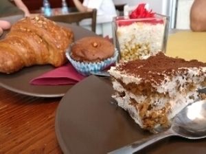 dessert at Dulcamara Bio Vegan Bistrot in Verona