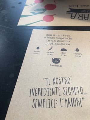 💕 at Dulcamara Bio Vegan Bistrot in Verona