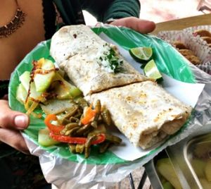 Burrito Vegano! at Viko in Mexico City