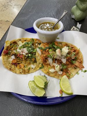 Tacos (Pastor & Seitan)  at Viko in Mexico City