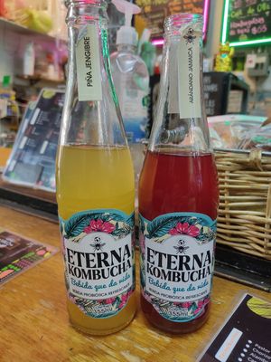 Kombuchas at Viko in Mexico City