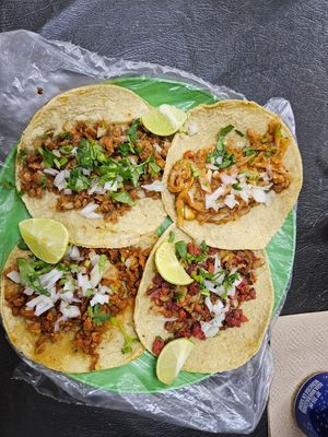 Barbacoa, chorizo, tinga at Viko in Mexico City