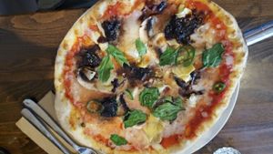 vegan pizza  at Zizzi - Queensferry St in Edinburgh