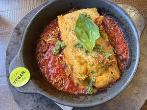 Vegan Rainbow Lasagna 🌈  at Zizzi - Queensferry St in Edinburgh