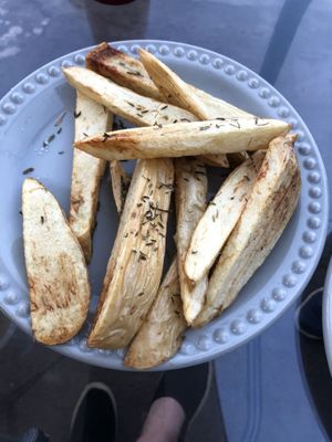 Fries at Querreque in Xilitla