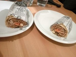 one vebab divided in two at B12 in Toulouse