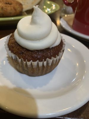Vegan carrot cupcake   at Annapurna's World Vegetarian Cafe - Eastside in Albuquerque