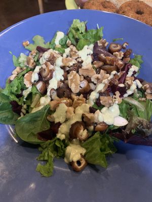 Greens and Beets salad!   at Annapurna's World Vegetarian Cafe - Eastside in Albuquerque