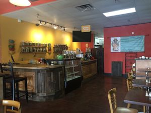 Inside Restaurant at Annapurna's World Vegetarian Cafe - Eastside in Albuquerque