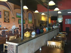 Inside Restaurant at Annapurna's World Vegetarian Cafe - Eastside in Albuquerque
