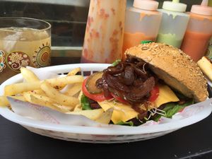 No Meat Lovers  at Pan D'Monium - Food Stall in Mexico City