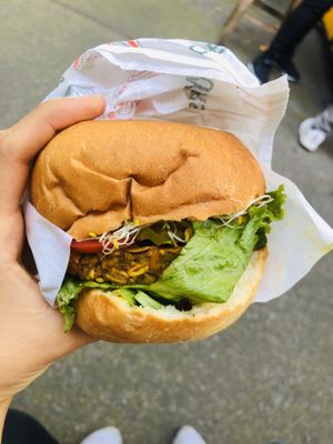 Hamburguesa Malicia  at Pan D'Monium - Food Stall in Mexico City