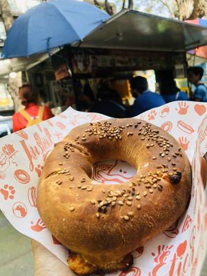 Pizza roll  at Pan D'Monium - Food Stall in Mexico City
