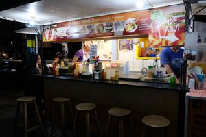 Food stall at night at Pan D'Monium - Food Stall in Mexico City