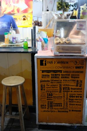 Menu at Pan D'Monium - Food Stall in Mexico City