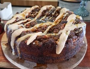 Cinnamon Swirl Cake at Moore & Moore Cafe in Fremantle