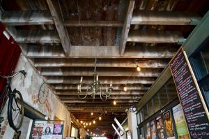 Entrence at Moore & Moore Cafe in Fremantle