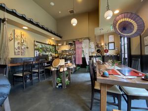 Beautiful interior at Ajyari in Osaka