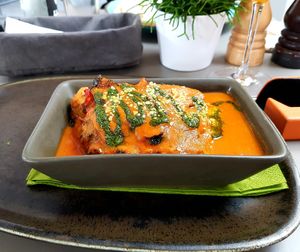 Zucchini Lasagna  at Vegan's Prague in Prague