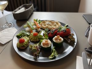 Vorspeise Teller  at Vegan's Prague in Prague