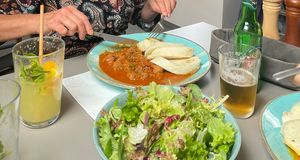 Segedínský guláš  at Vegan's Prague in Prague