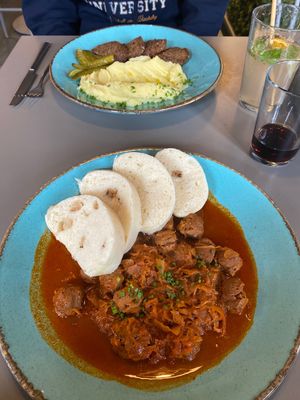 Lunch at Vegan's Prague in Prague