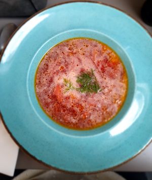 Borschtsch at Vegan's Prague in Prague