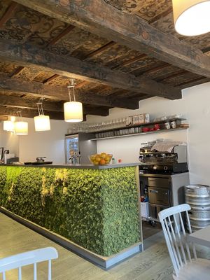 Really lovely setting   at Vegan's Prague in Prague