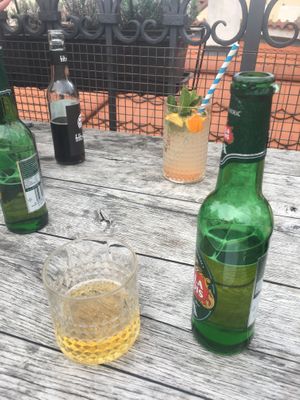 Homemade lemonade   at Vegan's Prague in Prague