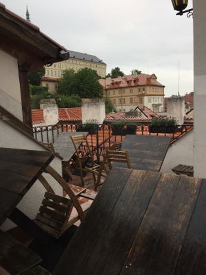 great view at Vegan's Prague in Prague