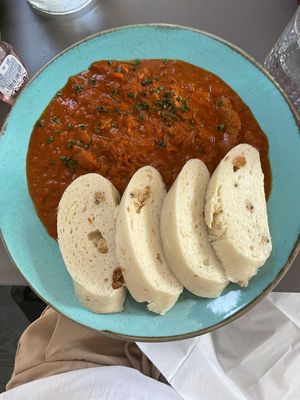 Goulash at Vegan's Prague in Prague