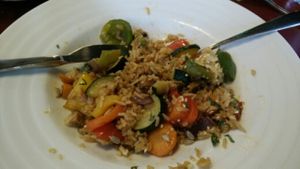 Nasi goreng at Vegan's Prague in Prague